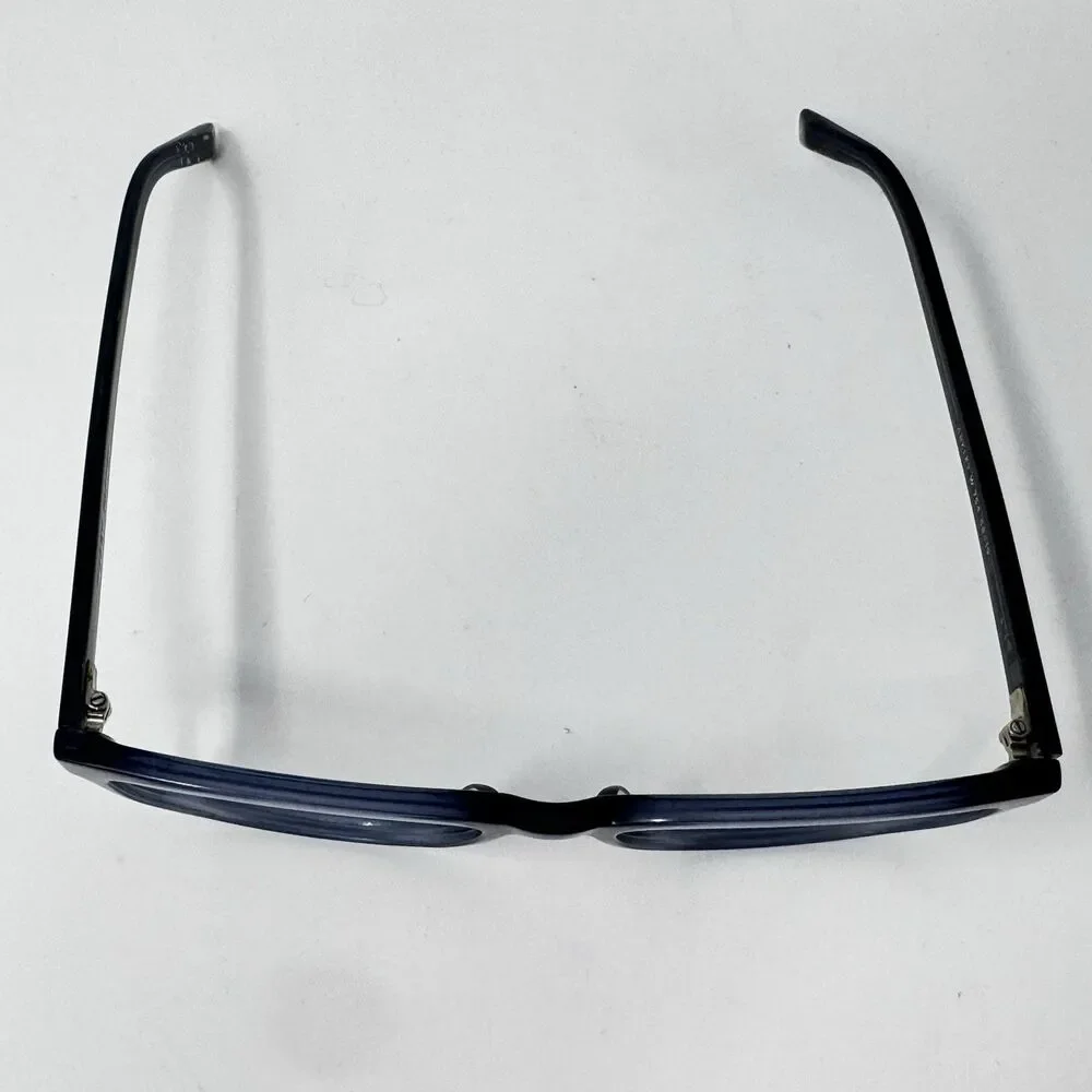 Warby Parker Barkley W754 Clear Blue Eyeglass Frames 58-19-145